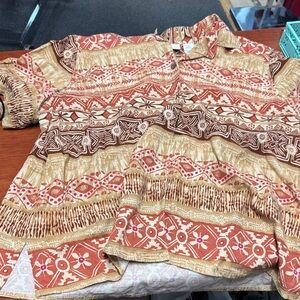 Alfred dunner short sleeve button down 18W // 083032